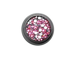 Ferramenta de manicure Strass Ab Glitter acrílico para decoração de unhas com lantejoulas 21