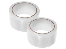 2 Rolos de Fita Adesiva Transparente para Janelas, À Prova Vento, Juntas, Vedação, Ad Esivo Banheiro. GOKOCO