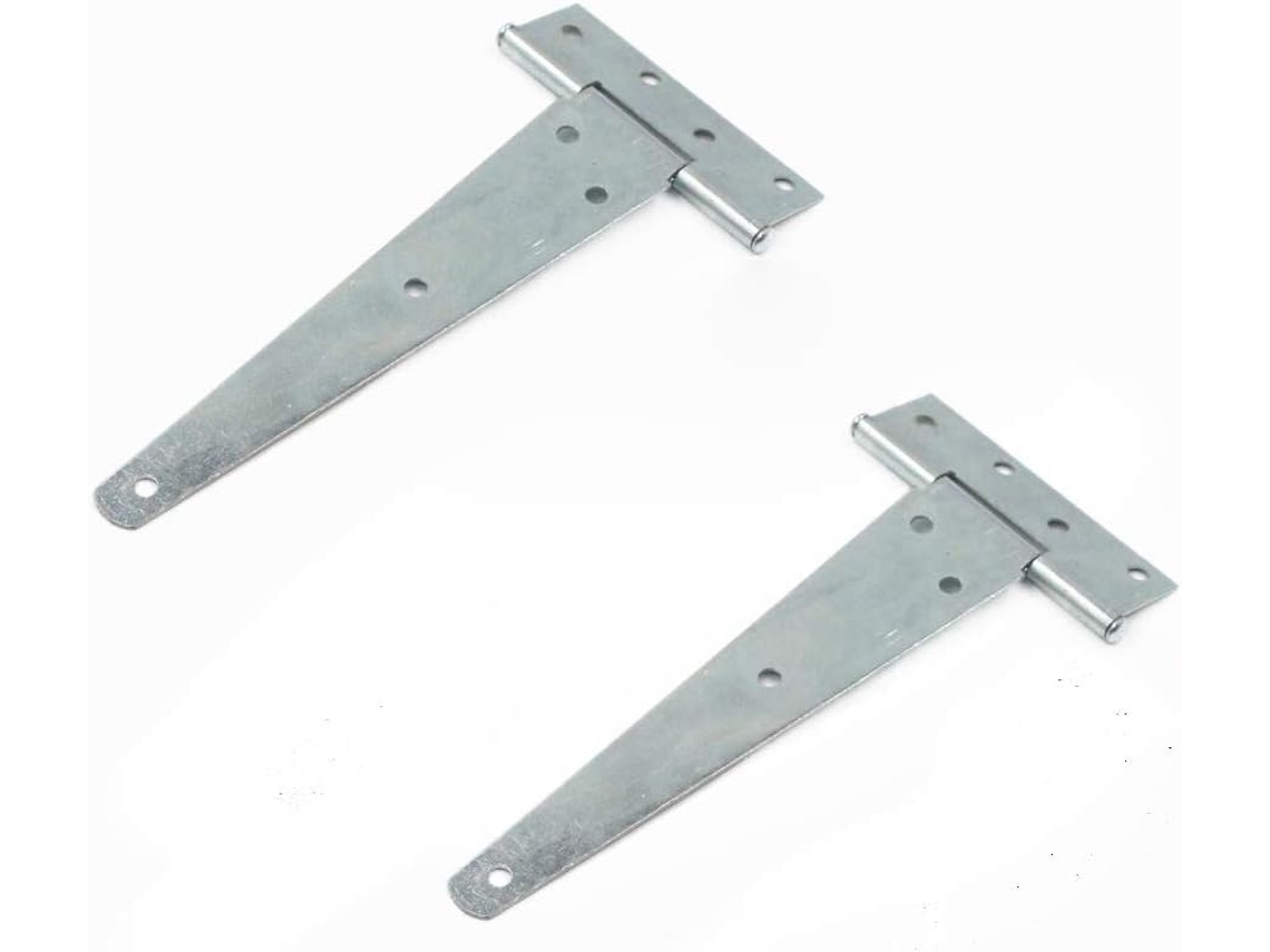 2 Dobradiças De Porta Com Tira Em T Para Celeiro, 3 Polegadas (75 Mm))