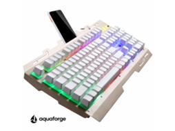 Teclado Rgb Branco, Para Jogos