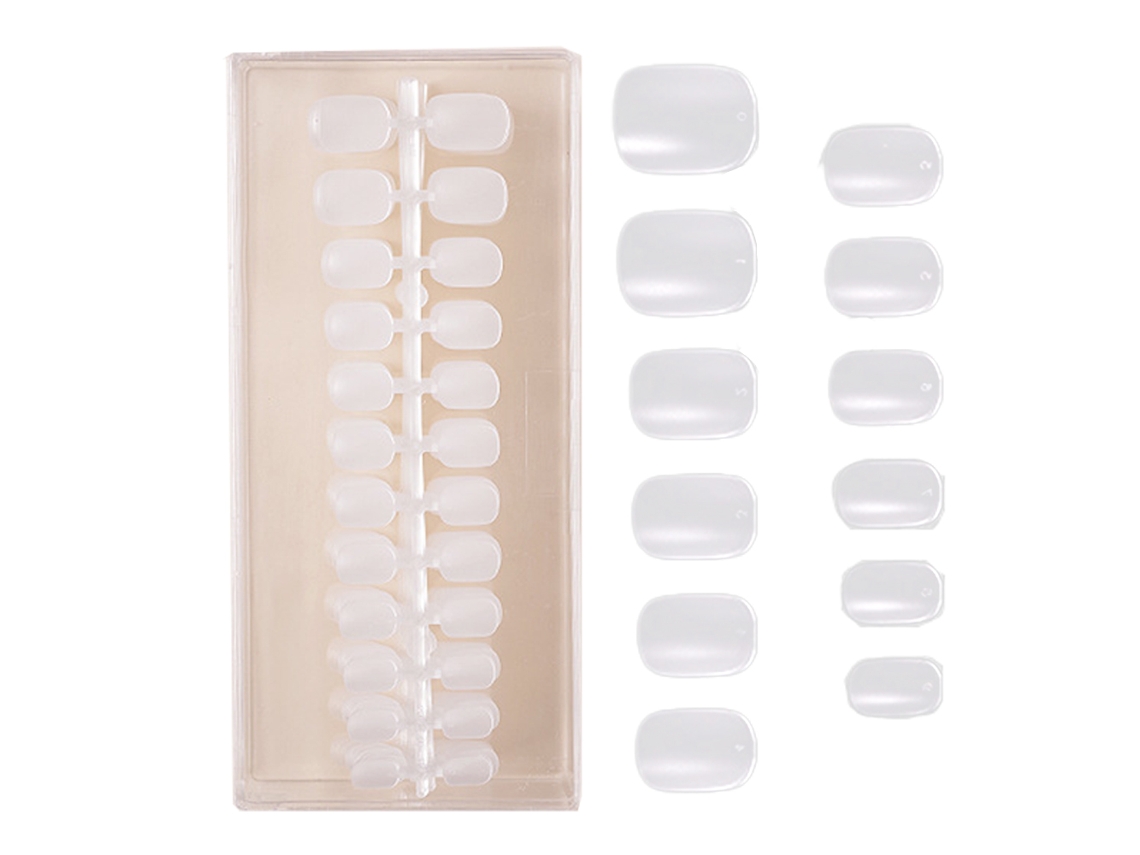 Extensões de Colagem Total e Parcial para Esmalte 504Pcs Feitas de Abs RNEMITERY