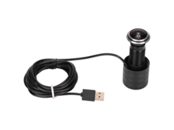 Câmera olho mágico para porta, grande angular, 1080p, 2 Megapixels, sem instalação, USB, HD para CHABERLU