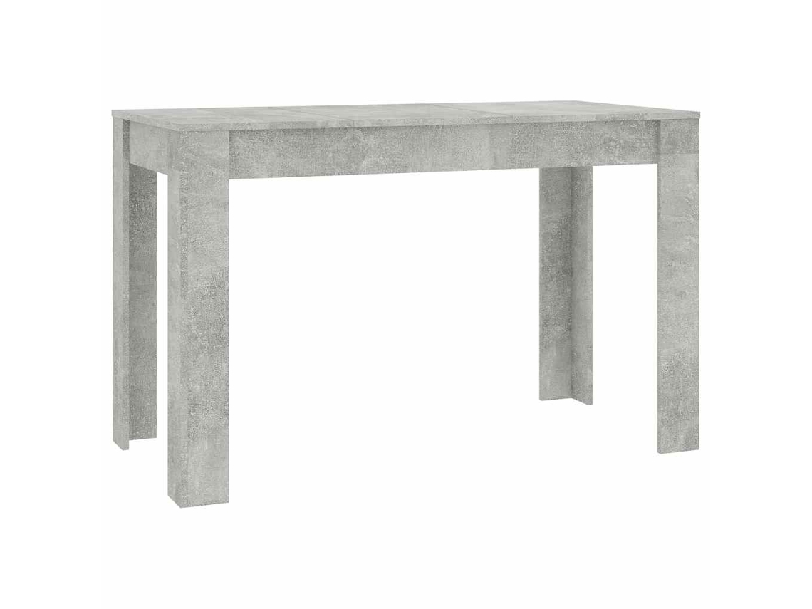 Mesa Jantar Derivados da Madeira Cinza Cimento MAISON EXCLUSIVE (120x60x76 cm)