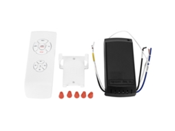 Controle remoto para ventilador de teto inteligente com luz (com plugue europeu, 3 velocidades)