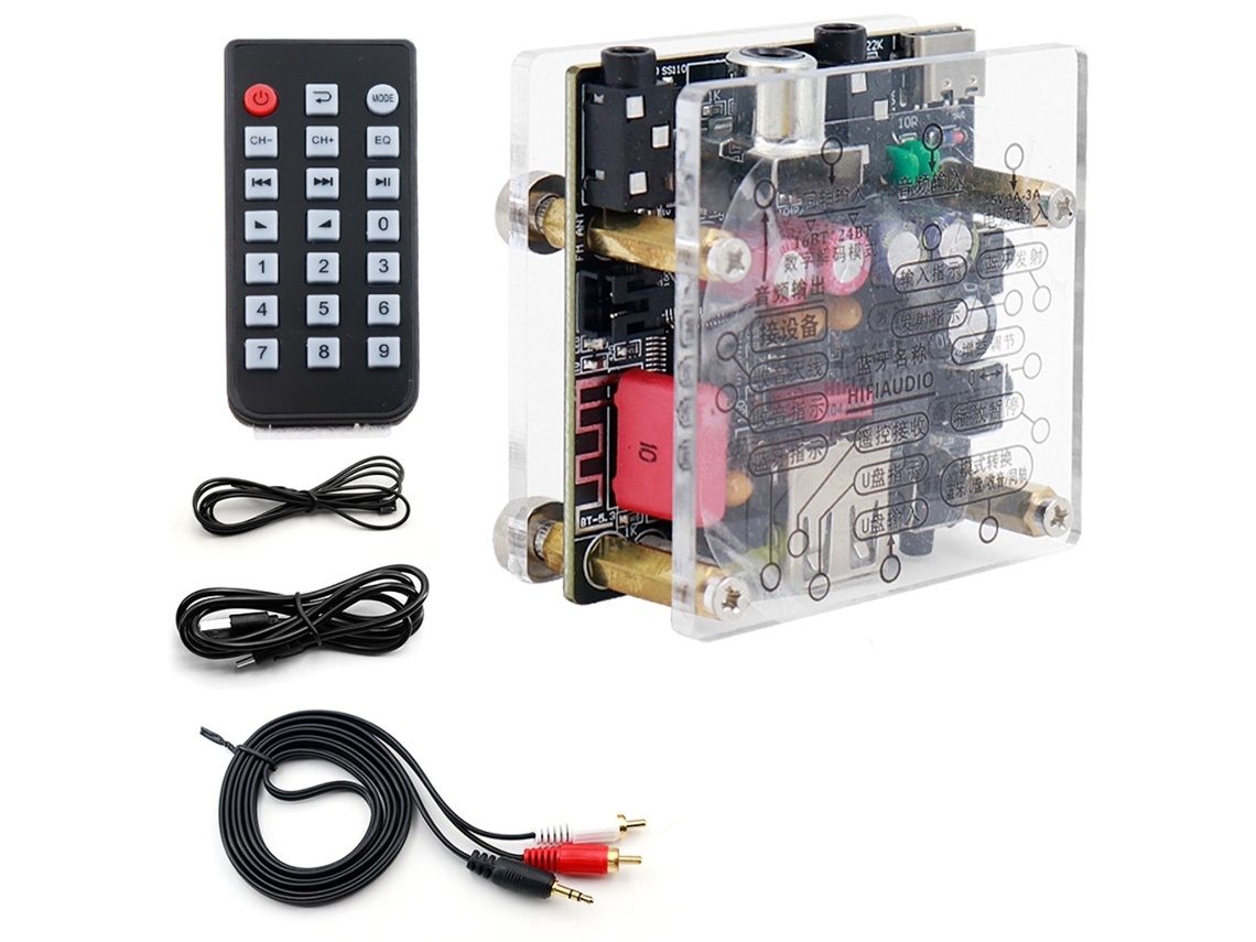 Aplicativo Compatível Com Bluetooth, Decodificação De Áudio Usb De 48 Khz Sem Perdas.