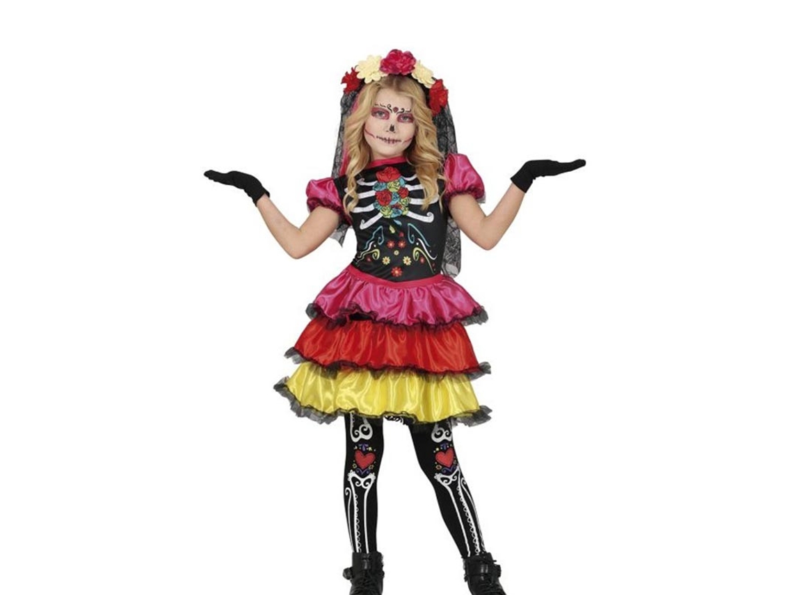 Fato de Catrina Colores para menina