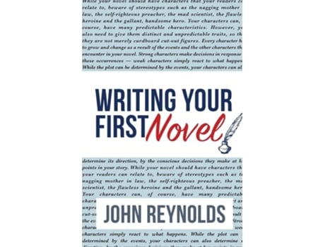 Livro Writing Your First Novel De John Reynolds (inglês)