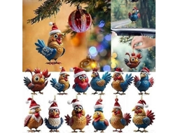 10 Enfeites De Natal Em Formato De Gatos De Estimação Olysi Shop