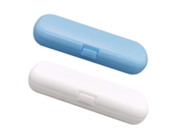 Porta Escova De Dente Portátil, Design Leve E Durável Para Oral BE Philips Sonicare (2 Peças, Azul E Branco)