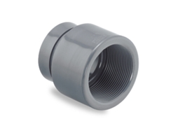Manguito PVC Netvitc Ranhurado Rosca NPT H 2 HIDROTEN