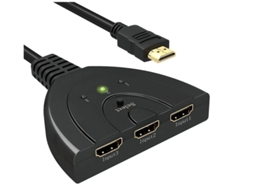 Adaptador HDMI Switch 2.1 Versão 8K YIZHOOD Preto