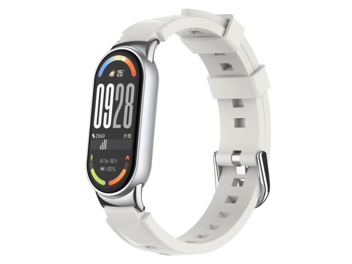 Bracelete Para Xiaomi Smart Band 10/9/8 - Silicone 3d - Textura De Diamante Starlight