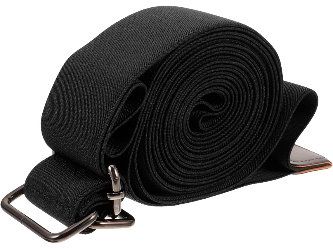 Soimiss Faixa De Tensão Para Yoga, Alongamento, E Pilates, Algodão Preto, Resistência Flexibilidade Na