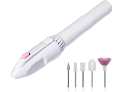 Mini Lixadeira SFUSHOS 5 em 1 para Unhas Kit de Manicure e Pedicure