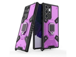 Capa Protetora Para Celular Samsung Galaxy S22 Ultra 5g Space Pctpu Com Suporte De Anel