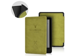 Capa Para Kindle Paperwhite 1ª/2ª/3ª Geração (2012/2013/2015) 6" Verde Grama Cuich