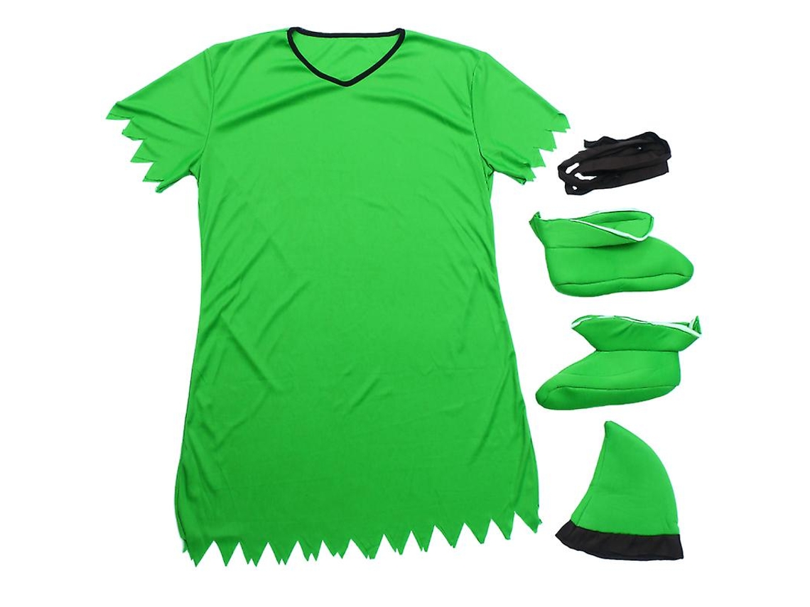 1 Conjunto de Fantasia de Elfo Adulto para Decorações de Halloween ALLINLESS