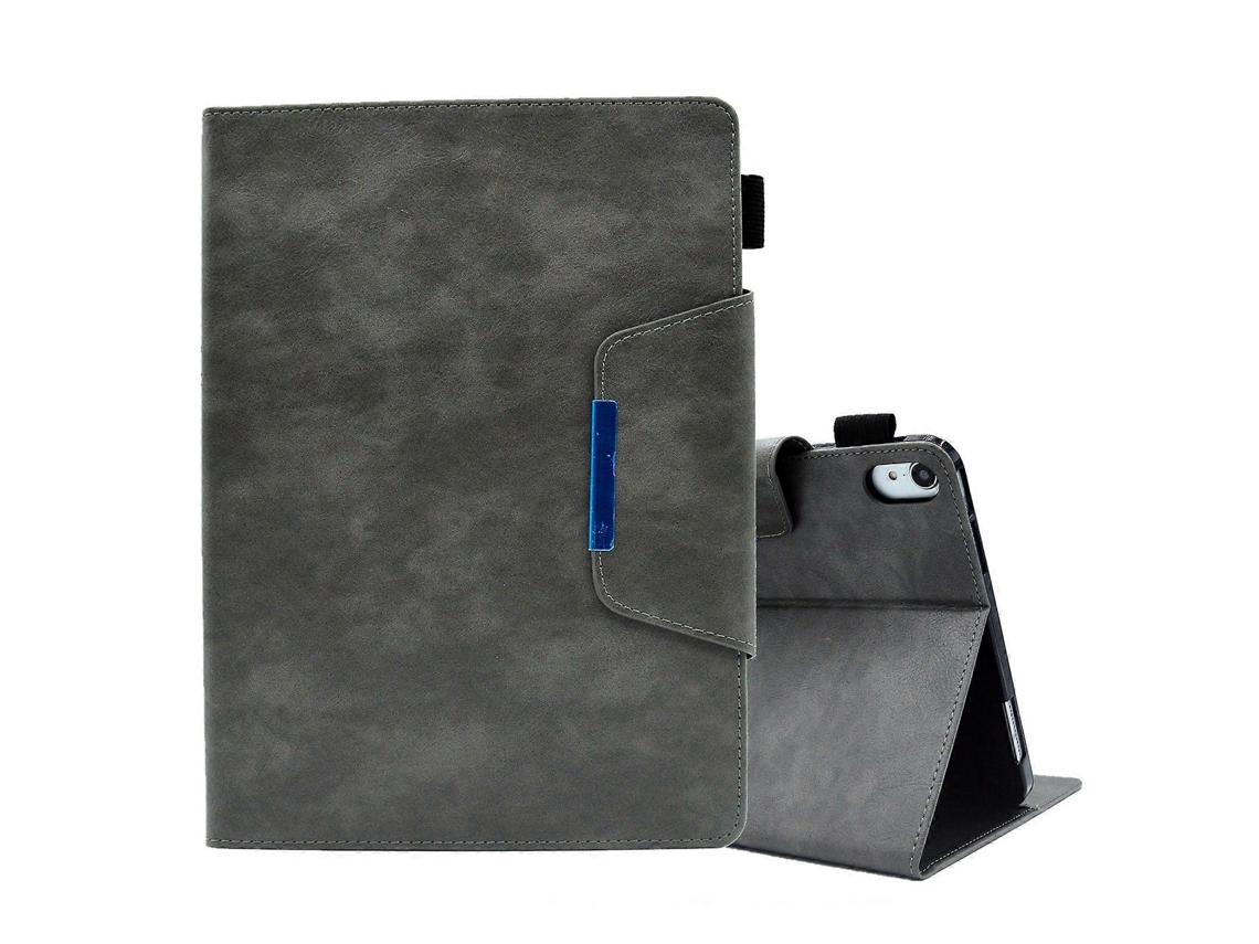 Capa de couro Webake com fecho magnético e textura cruzada para iPad Mini 2024/mini 6