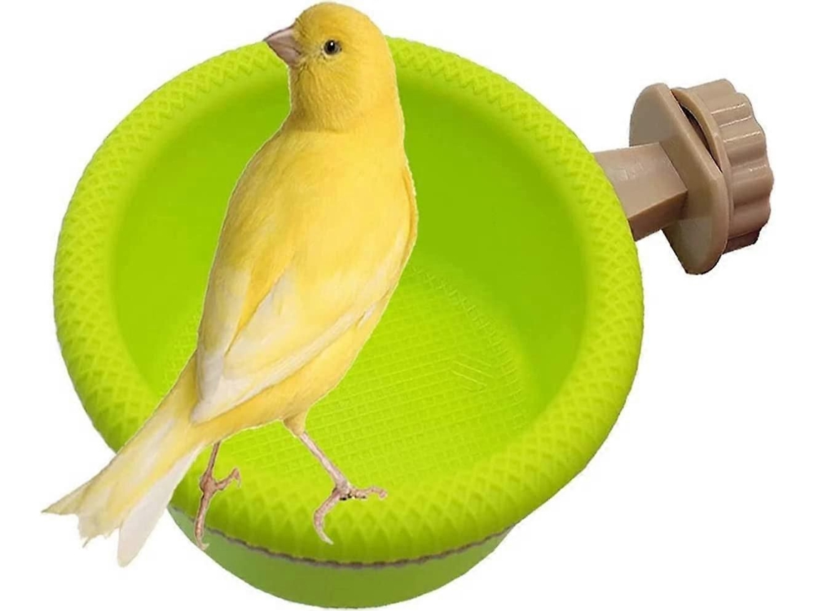 Banheira Para Banho De Pássaros Em Gaiola, Multifuncional (4,5 Polegadas)