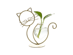 Vaso de Hidroponia Flor de Ferro Gato Simples