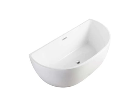 Bella Banheira Semi Ilha Banheira De Parede Elegante E Requintada Robusta Fácil Manutenção 80x170x58cm Sanita
