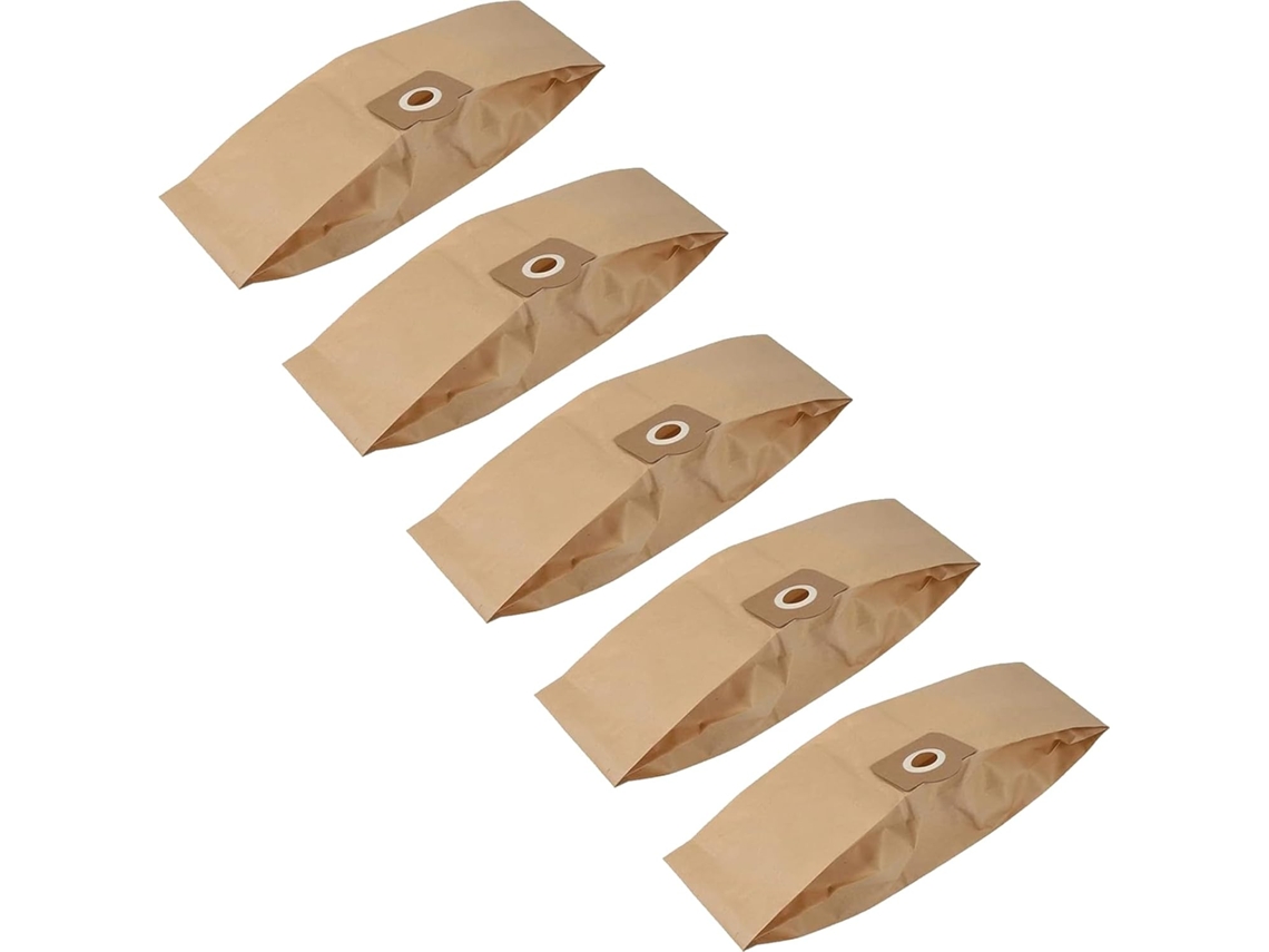 Saco de papel de reposição de 5 litros para aspiradores verticais Karcher WD3, WD3 Premium, etc. Zeuxo