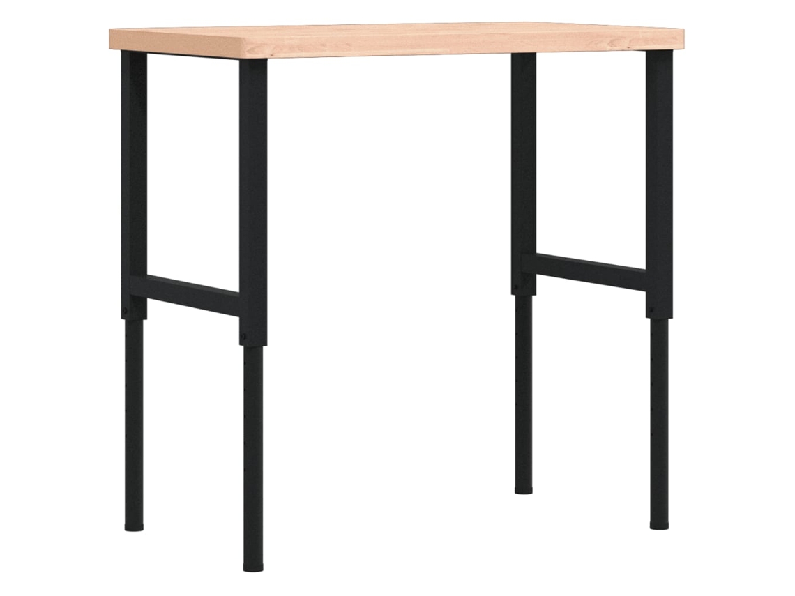 Workbench, Workbenches Vidaxl Marrom Faia (100 X 60 X (73-99.5) Cm)