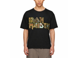 Iron Maiden Eddie Logo T-shirt Classic Unisex Adults Size:s