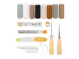 Kit Costura em Couro com Furador, Ferram. de Furador para Costura em Couro AQUAFORGE