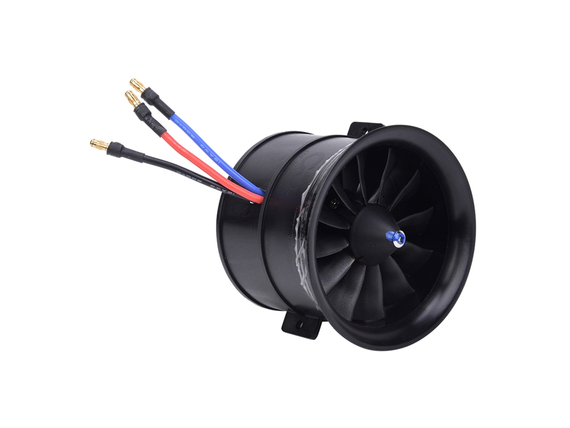 Hélice Edf 70mm 12 Lâminas Motor Rc Aeronaves Kv2300 6s
