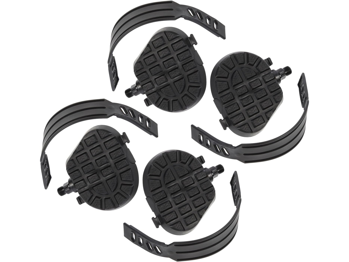 Pedais Antiderrapantes Nolitoy Para Bicicleta Ergométrica, 2 Pares De