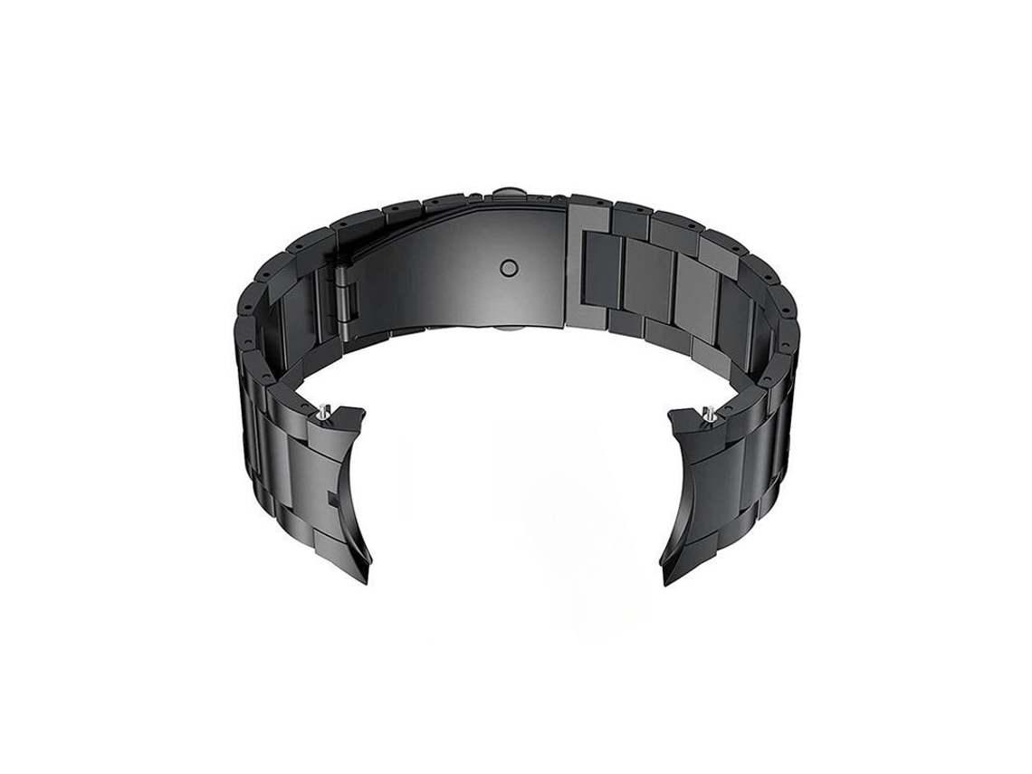 Pulseira De Titânio Para Samsung Galaxy Watch 6/5/4 Preto Inf