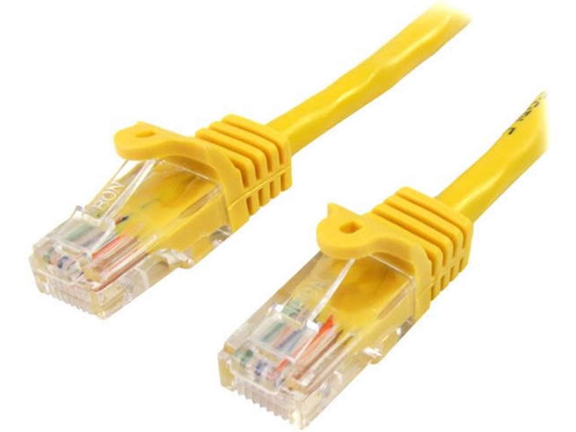Cabo de Rede STARTECH (RJ45 - 7 m - Amarelo)