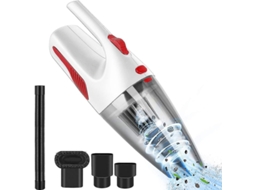 Aspirador De Mão Sem Fio 4500pa Bateria 2200mah Filtro Lavável Com Luz Led Carregamento Usb