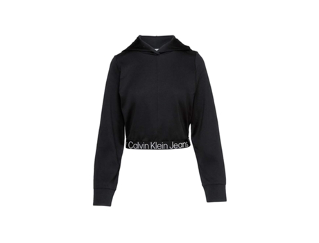 Sweatshirt para Mulher CALVIN KLEIN (L - Castanho)