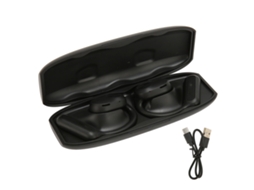 Fones de Ouvido Bluetooth 5.3 Open Ear Headphone Sem Fio Cancelamento de Ruído para Música Preto