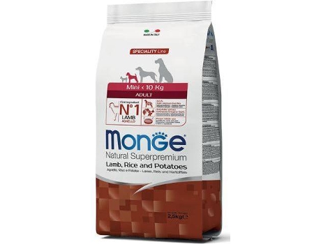 Ração para Cães  (2.5 Kg - Seca - Adulto - Sabor: Cordeiro Arroz e Batata)