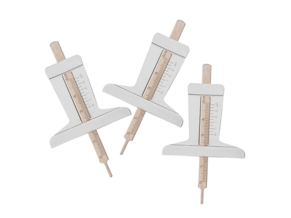 Plafope Conjunto De 3 Peças Fita Métrica Para Pneus, Medidor Sulco, Em