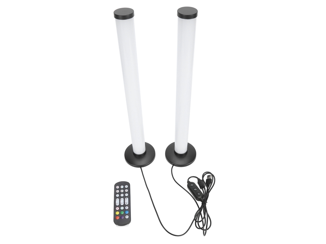 Barra De Luz Led Rgb Bluetooth Com Controle Remoto