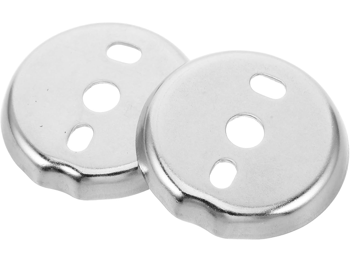 Suporte Para Barra De Toalha 2 Peças Flange Parede 50mm Reposição Ferragens Banheiro, Para Substituição De Barra Toalha