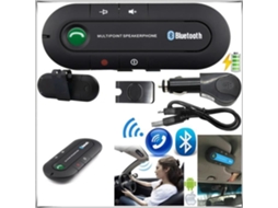 Kit Mãos Livres Sem Fio Multiponto Bluetooth para Carro Viva-Voz para Iphone Móvel