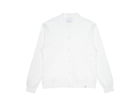 Cardigan De Homem Woc Algodão Branco (l)