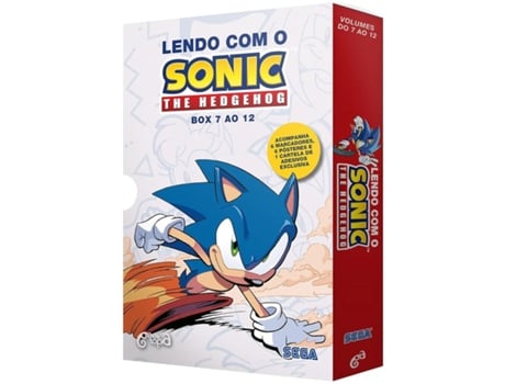 Livro Box - Lendo Com o Sonic - The Hedgehog - de Ian Flynn (Português)
