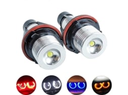 2pcs Lâmpadas Led Angel Eyes Para E39 E53 E60 E61 E63 E64 E65 E66 E87