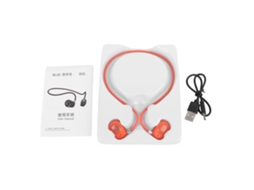 Fone Bluetooth LAXISCREED Sem Fio Esportivo Laranja