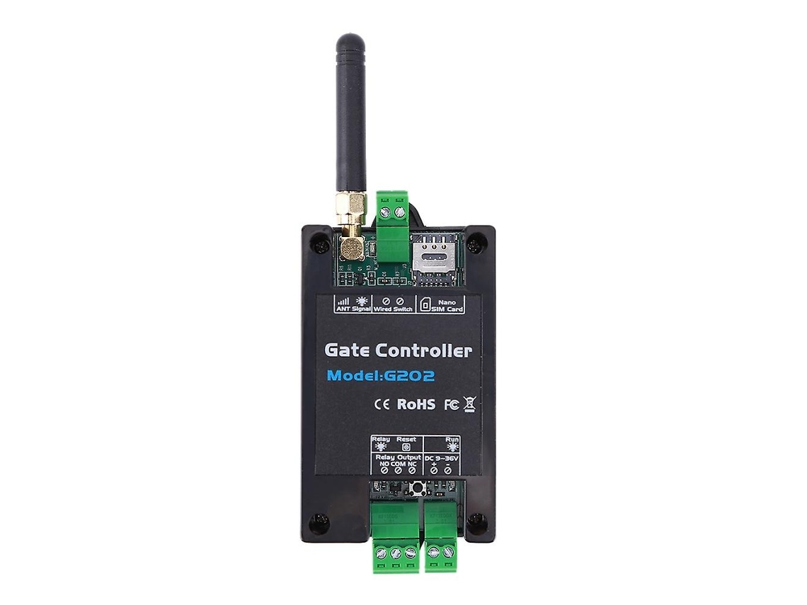 G202 Gsm Abridor De Portão 4g Com Interruptor De Relé Único, Controle Remoto Para Portão Elétrico Via Celular 850/9 Perfet_tfrf Brilvibera