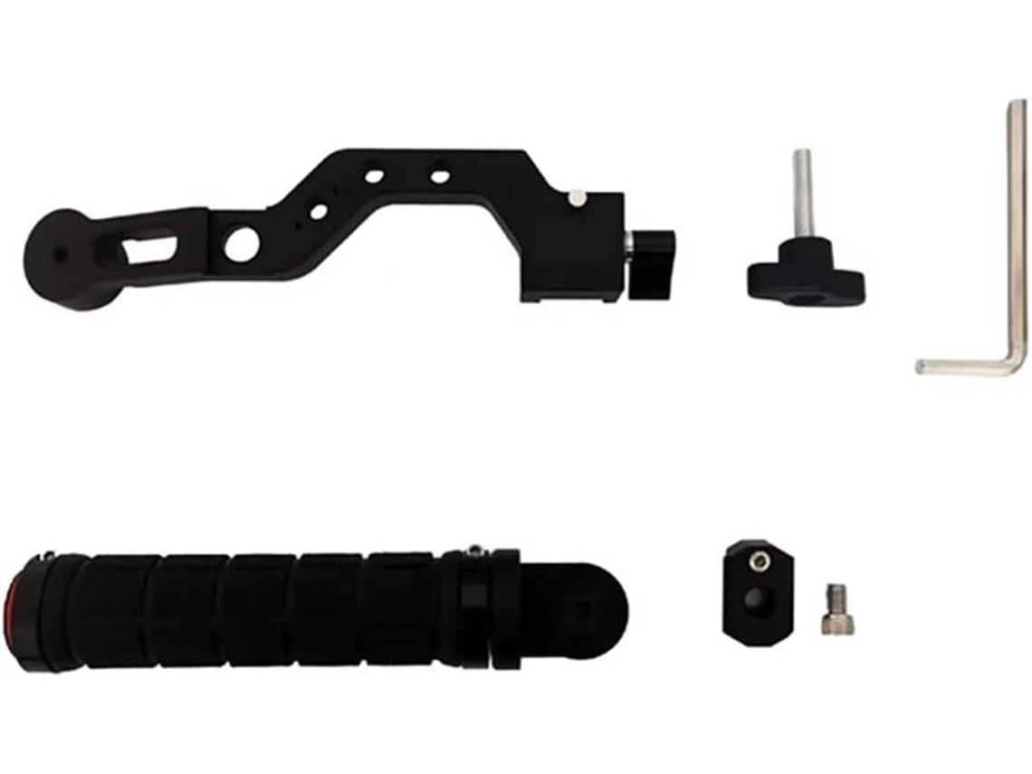 Estabilizador De Gimbal Portátil Com Punho Para Hohem Mt2 M6, Suporte De Haste Extensão Com Encaixe Para Sapata Fria