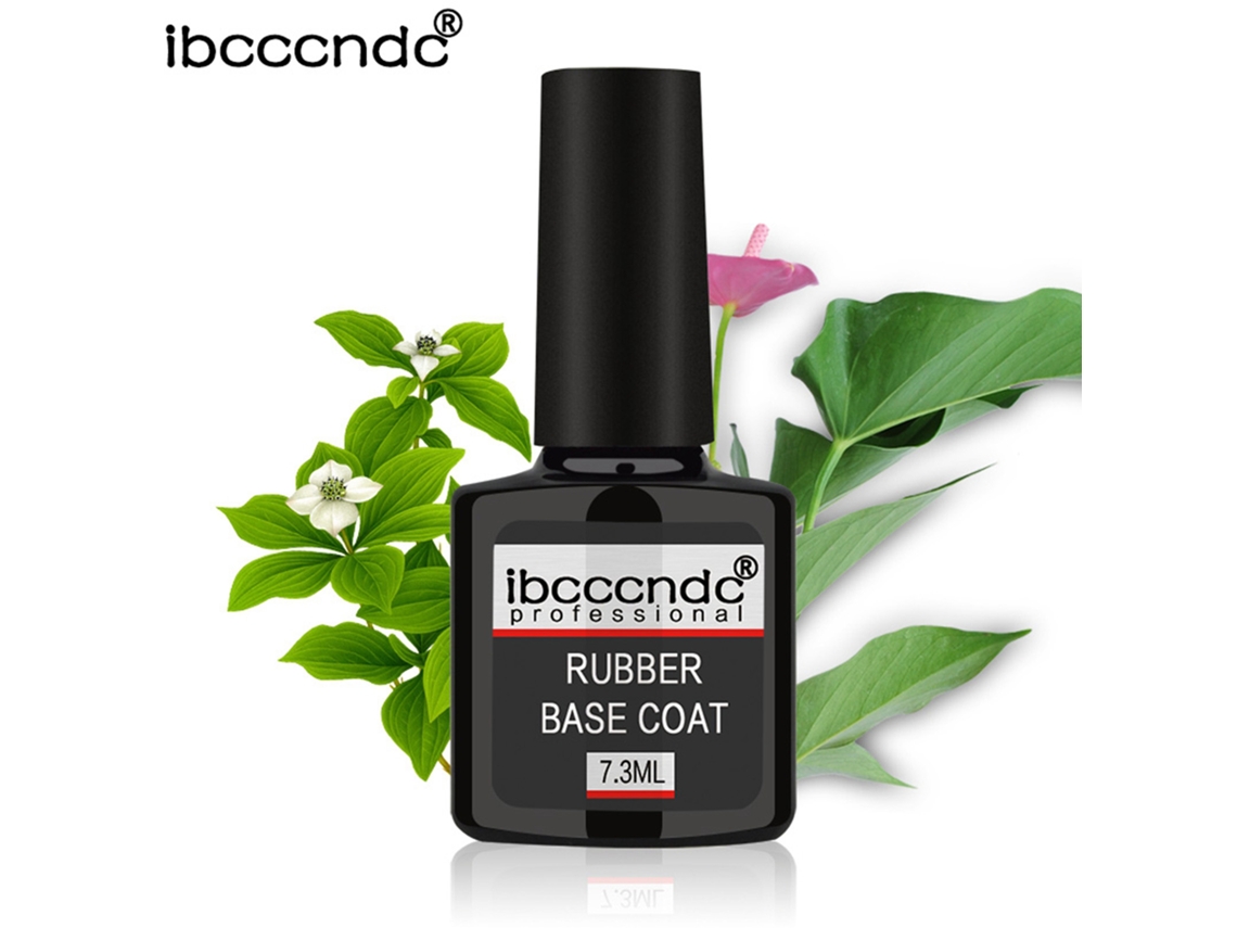 Transparente Base E Top Coat De Unhas Uv (capacidade Grande De 7,3ml, Fórmula De Borracha Russa) Eoocoo