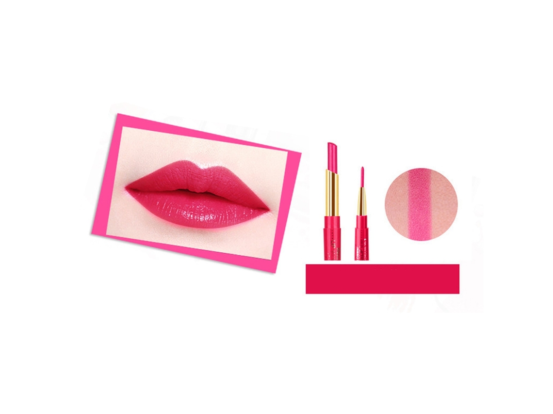 Lápis Labial E Delineador De Olhos Impermeável De Longa Duração Ferramenta De Maquiagem 11mousse Red