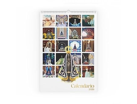 Livro Calendário De Parede 2026 - Santuário Nacional De Diversos (português Do Brasil)
